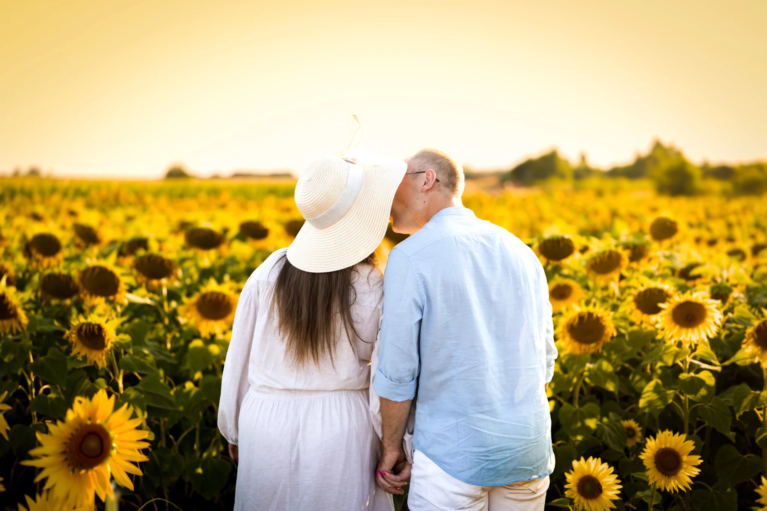 Sesja w słonecznikach