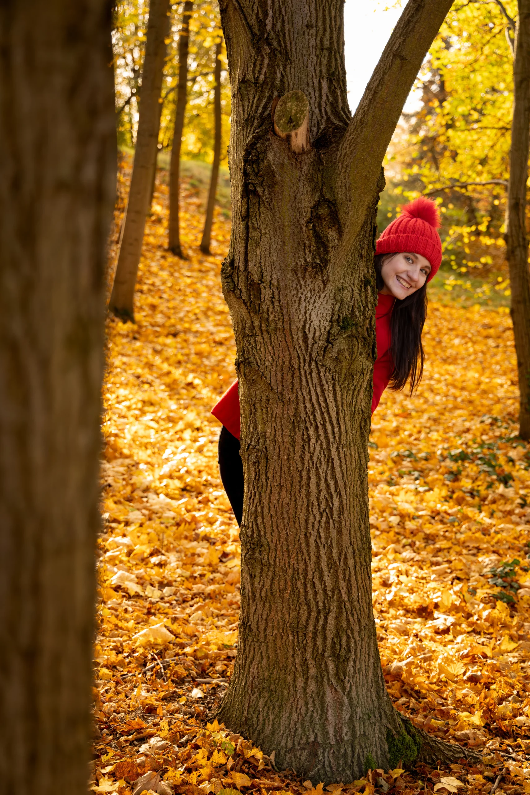 Jesienna sesja kobieca