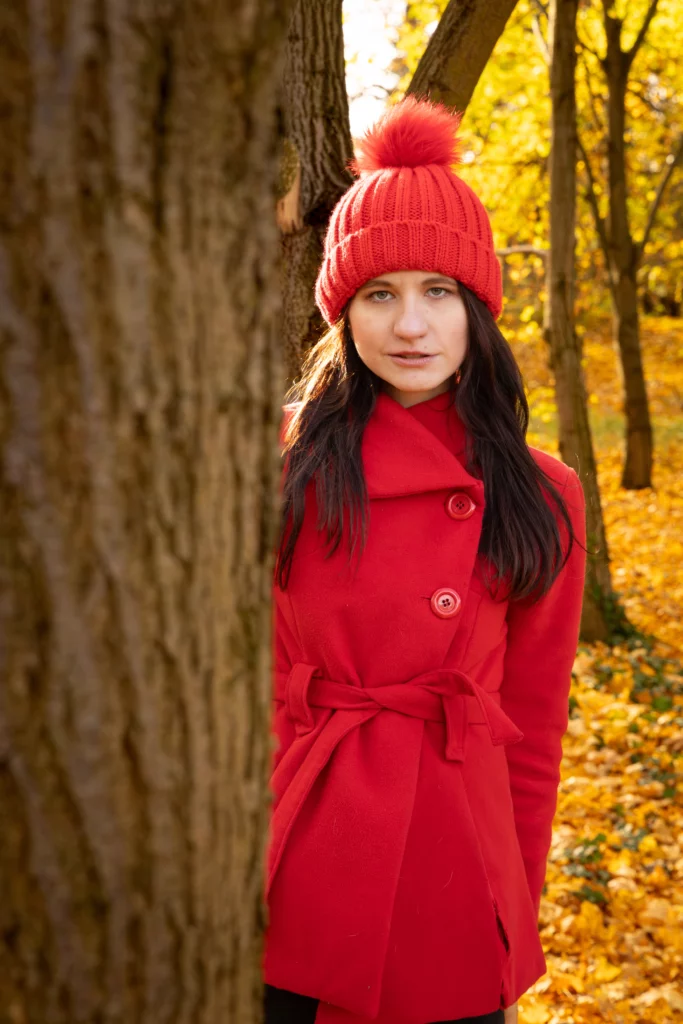Jesienna sesja kobieca
