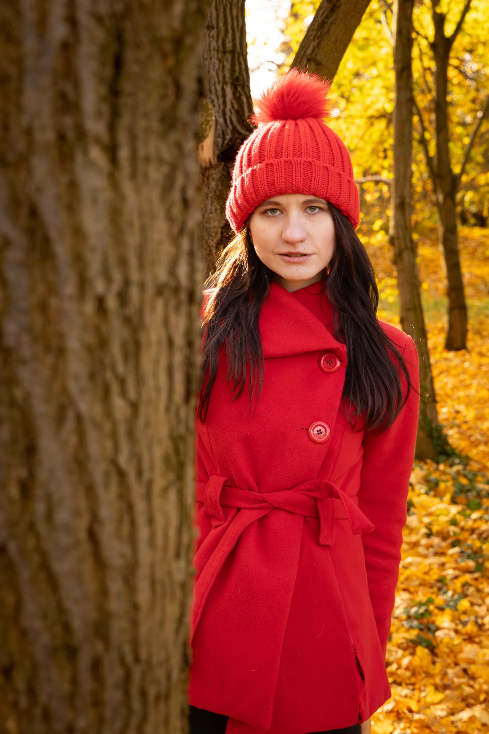 Jesienna sesja kobieca