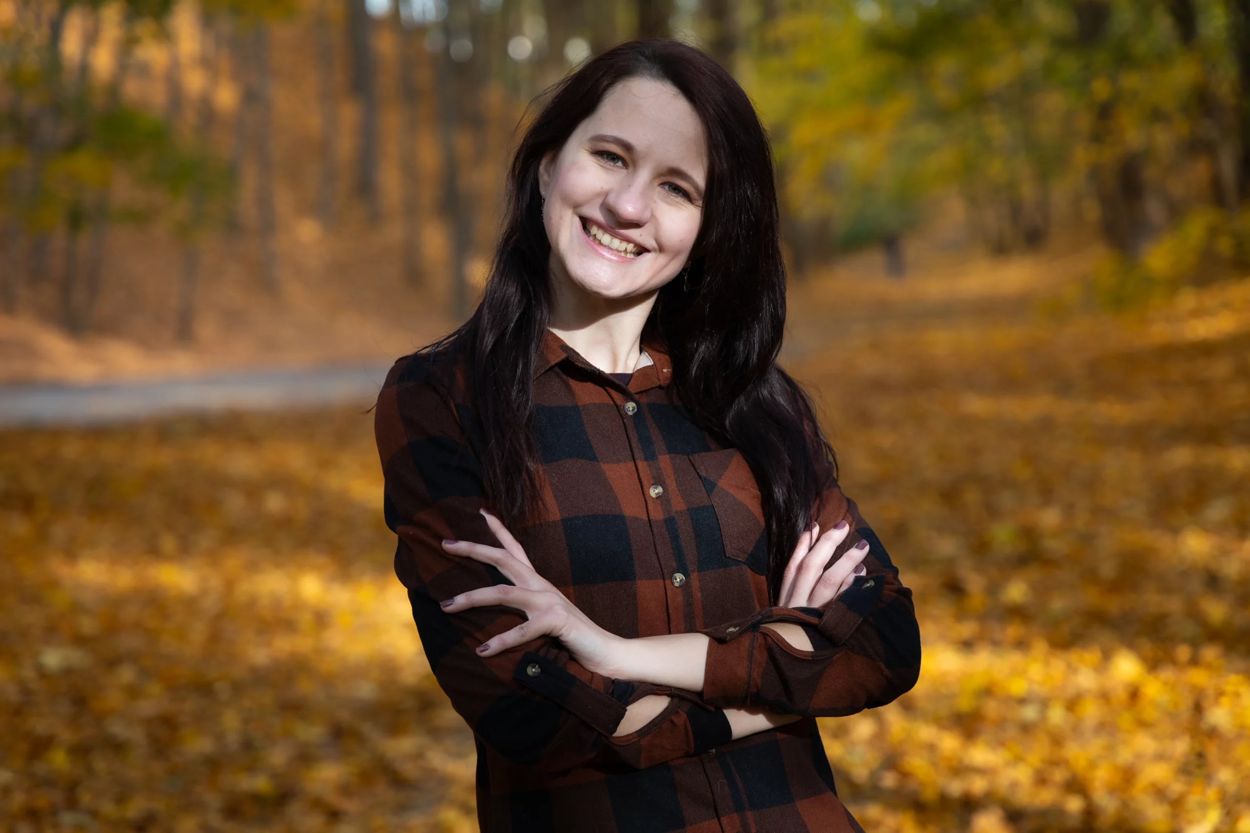 Jesienna sesja kobieca