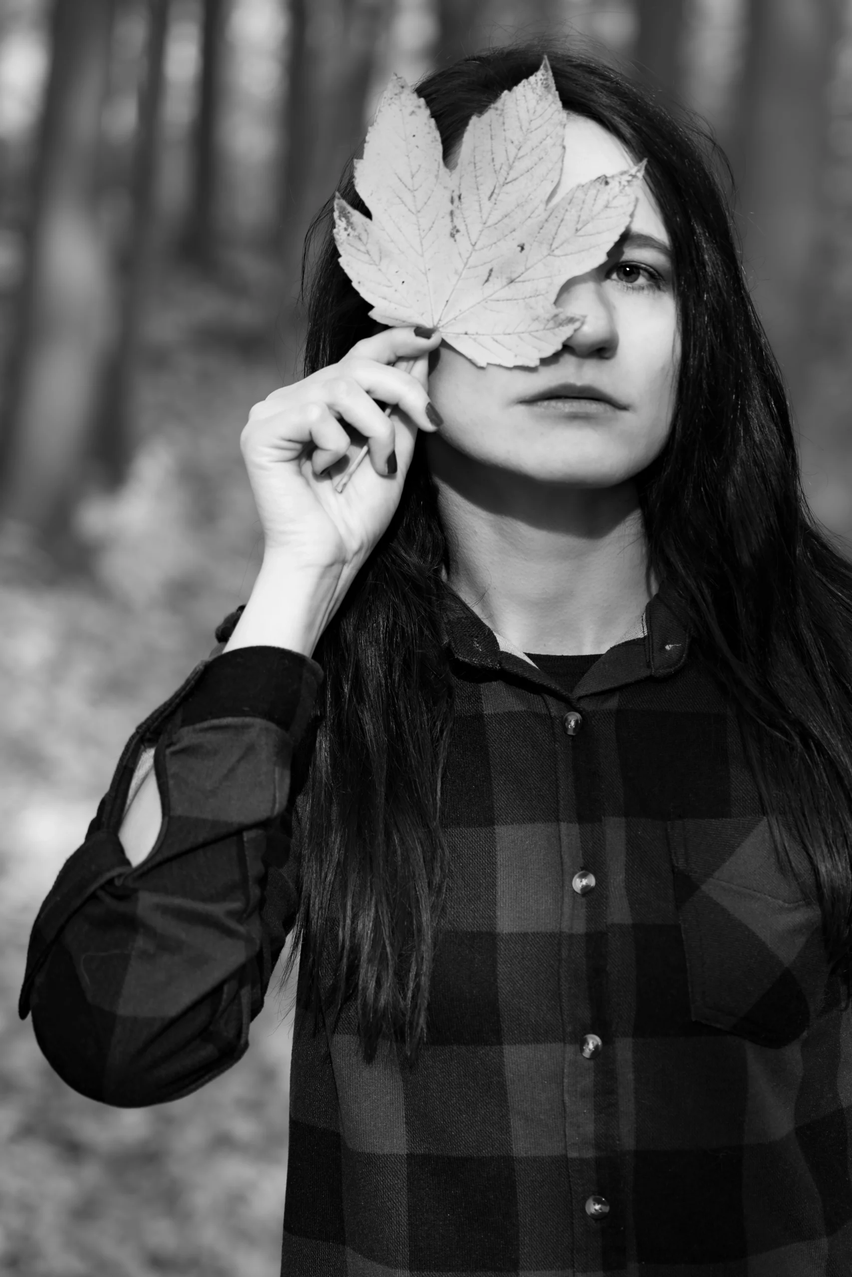 Jesienna sesja kobieca