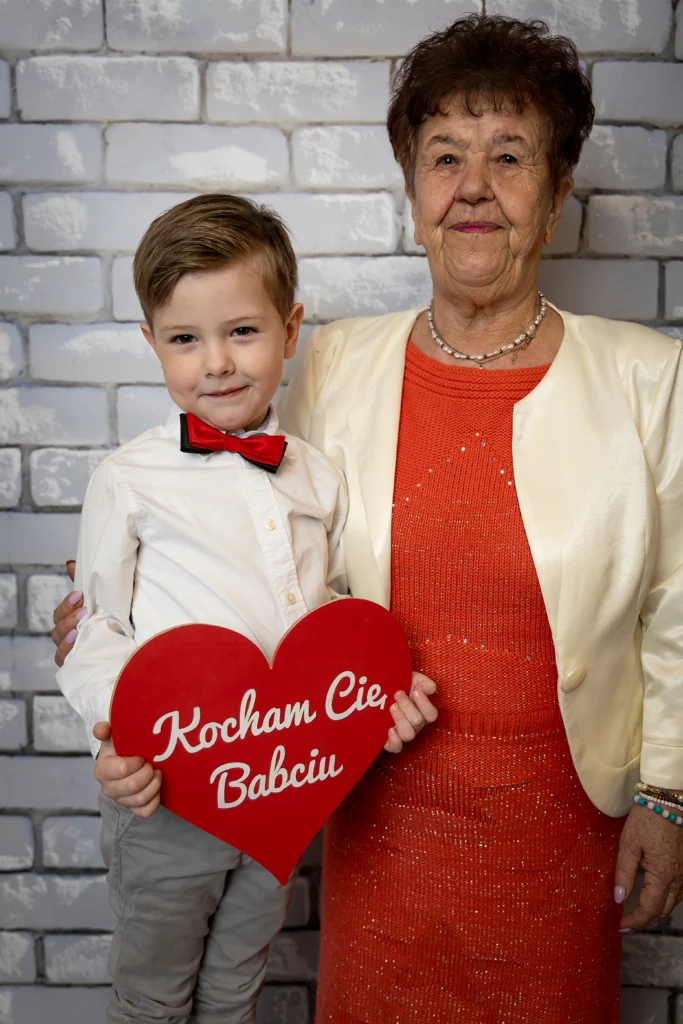 Sesja zdjęciowa z dziadkami