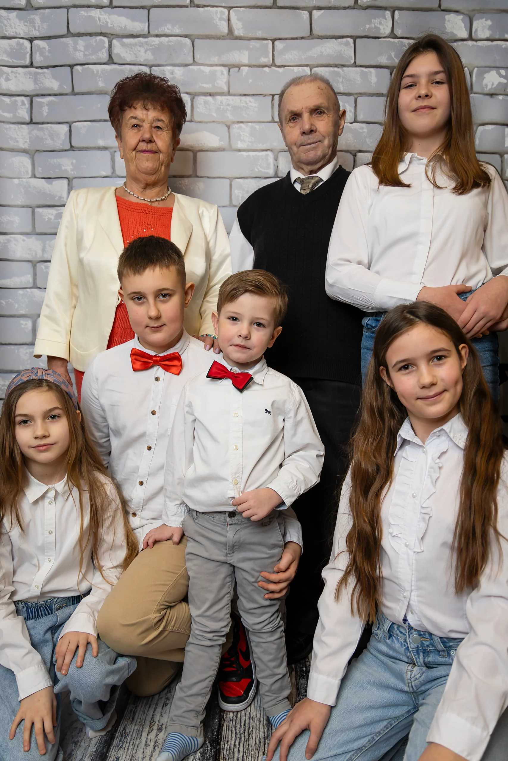 Sesja zdjęciowa z dziadkami