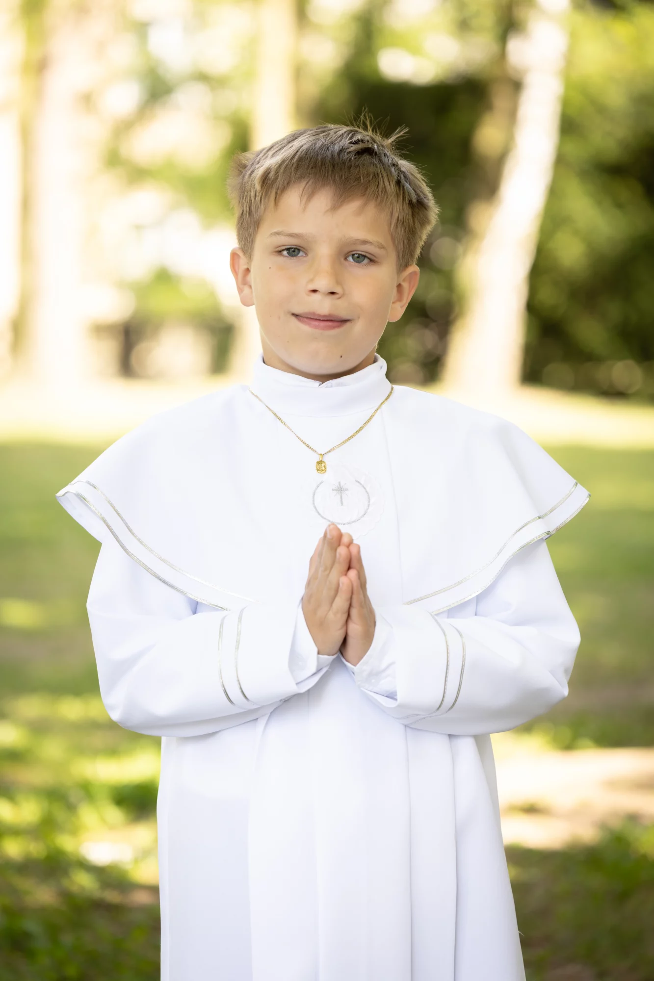 Reportaż z komunii świętej.