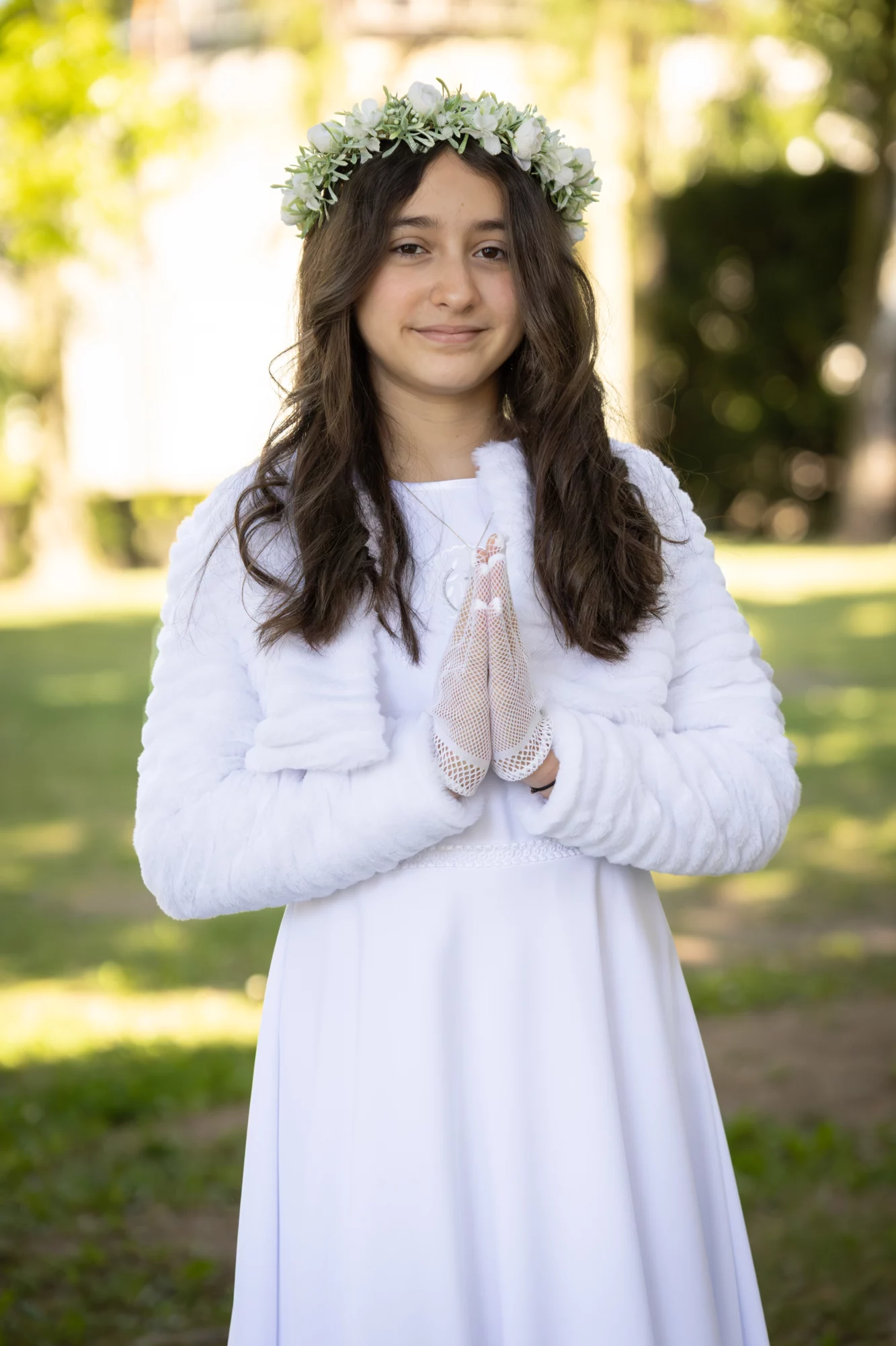 Reportaż z komunii świętej.