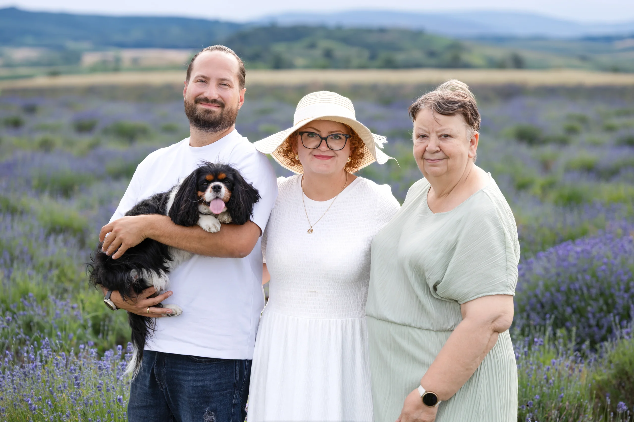 Sesja rodzinna w Lawendzie