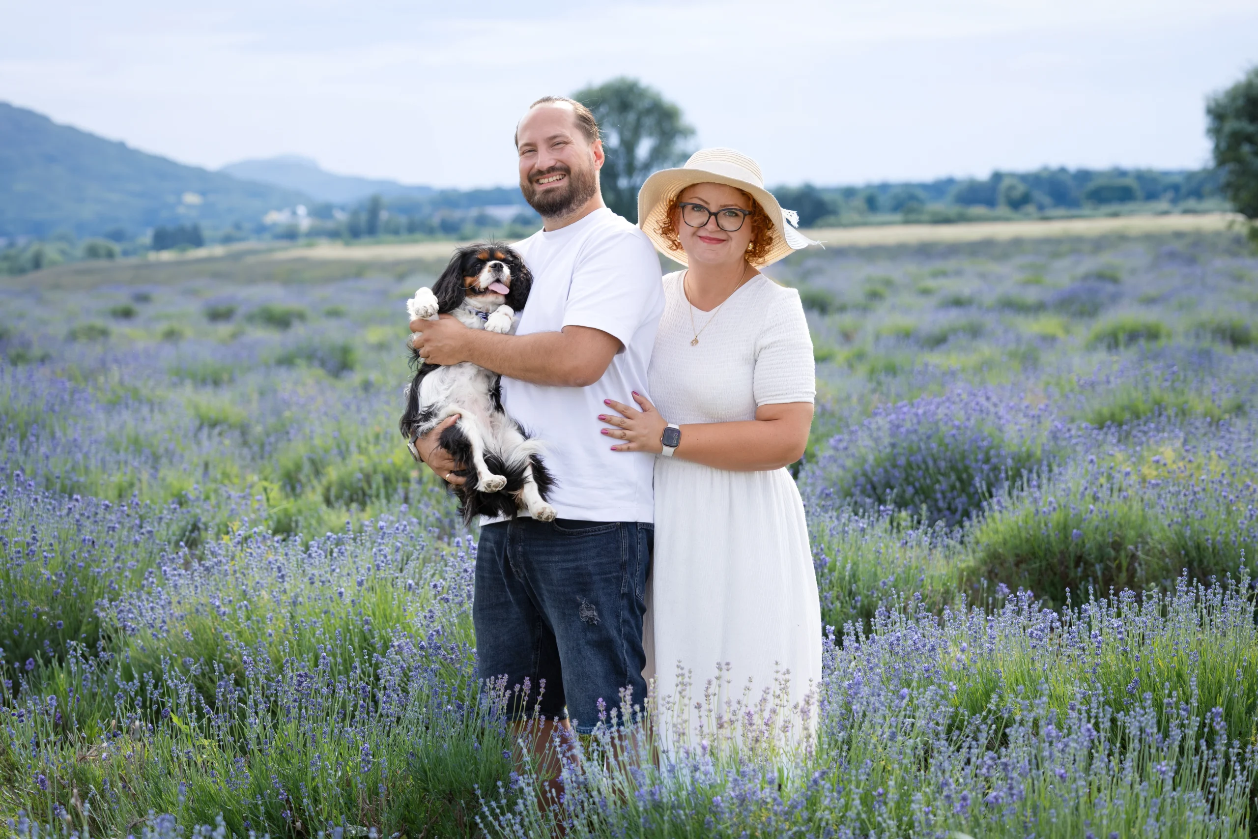 Sesja rodzinna w Lawendzie