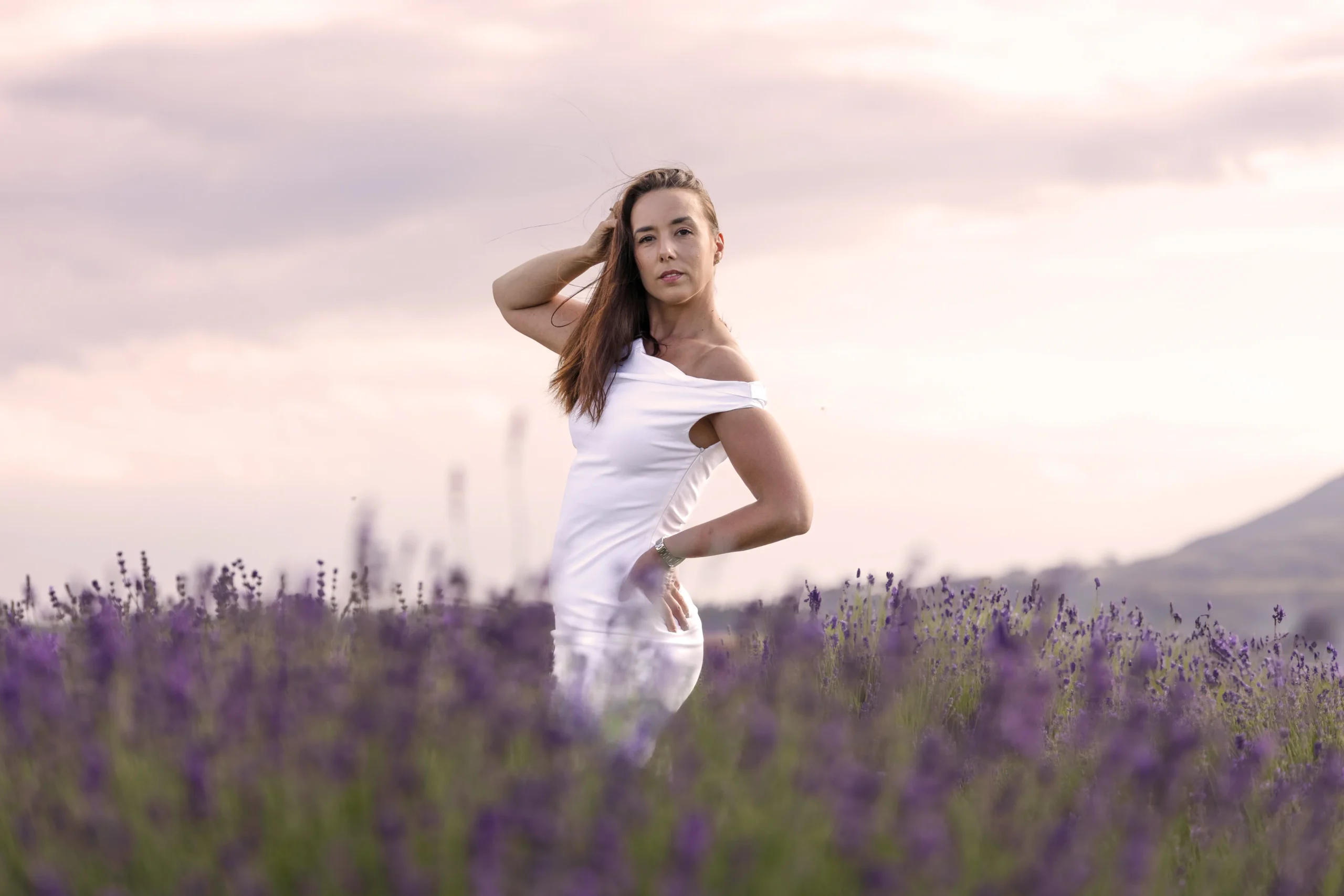 Sesja kobieca w Lawendzie