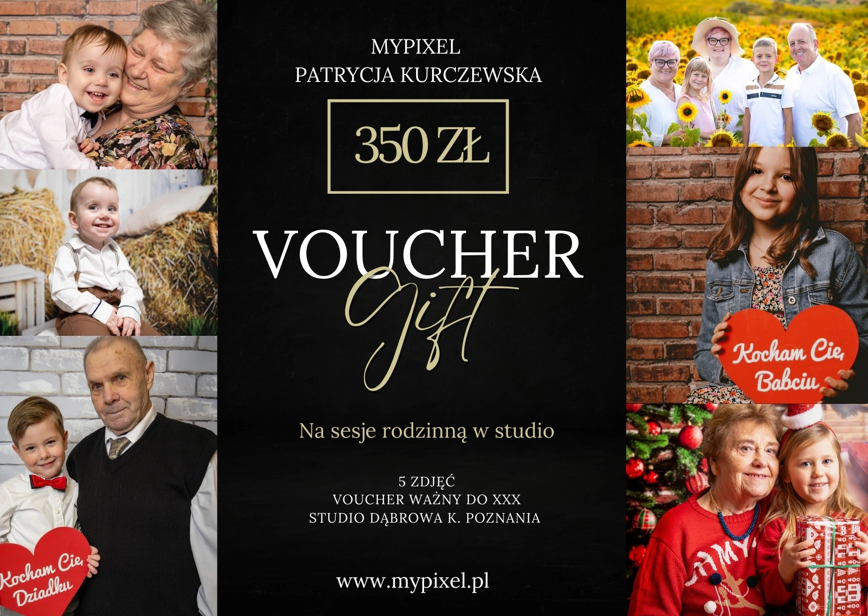 Voucher na sesje rodzinna Poznan