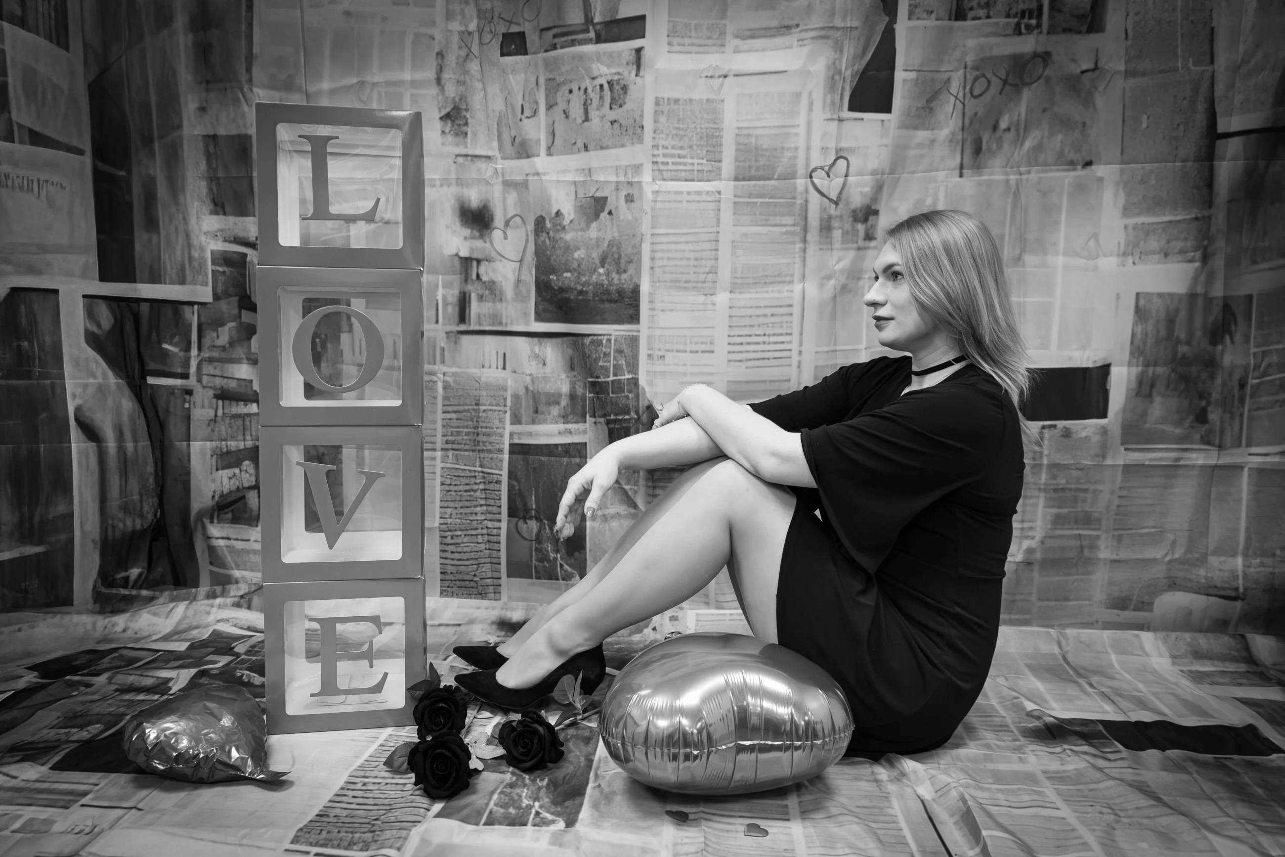 Sesja kobieca Walentynkowa